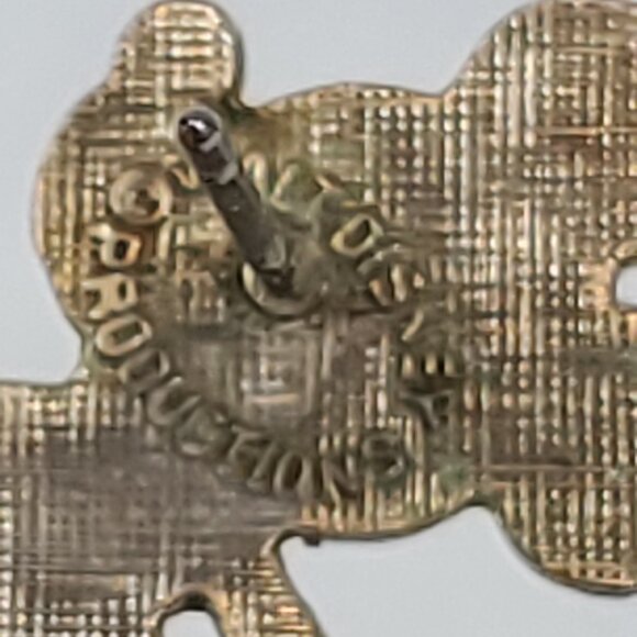 Disney Mickey Mouse Enameled Earrings Vintage - Picture 8 of 9